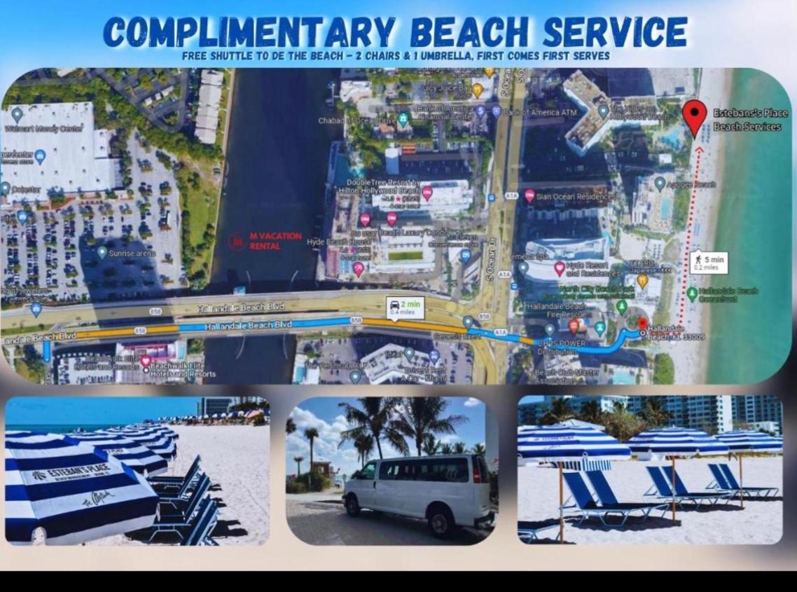 Ocean Views - Pool & Gym - Pet Friendly - Close To Beach Hallandale Beach Exteriér fotografie