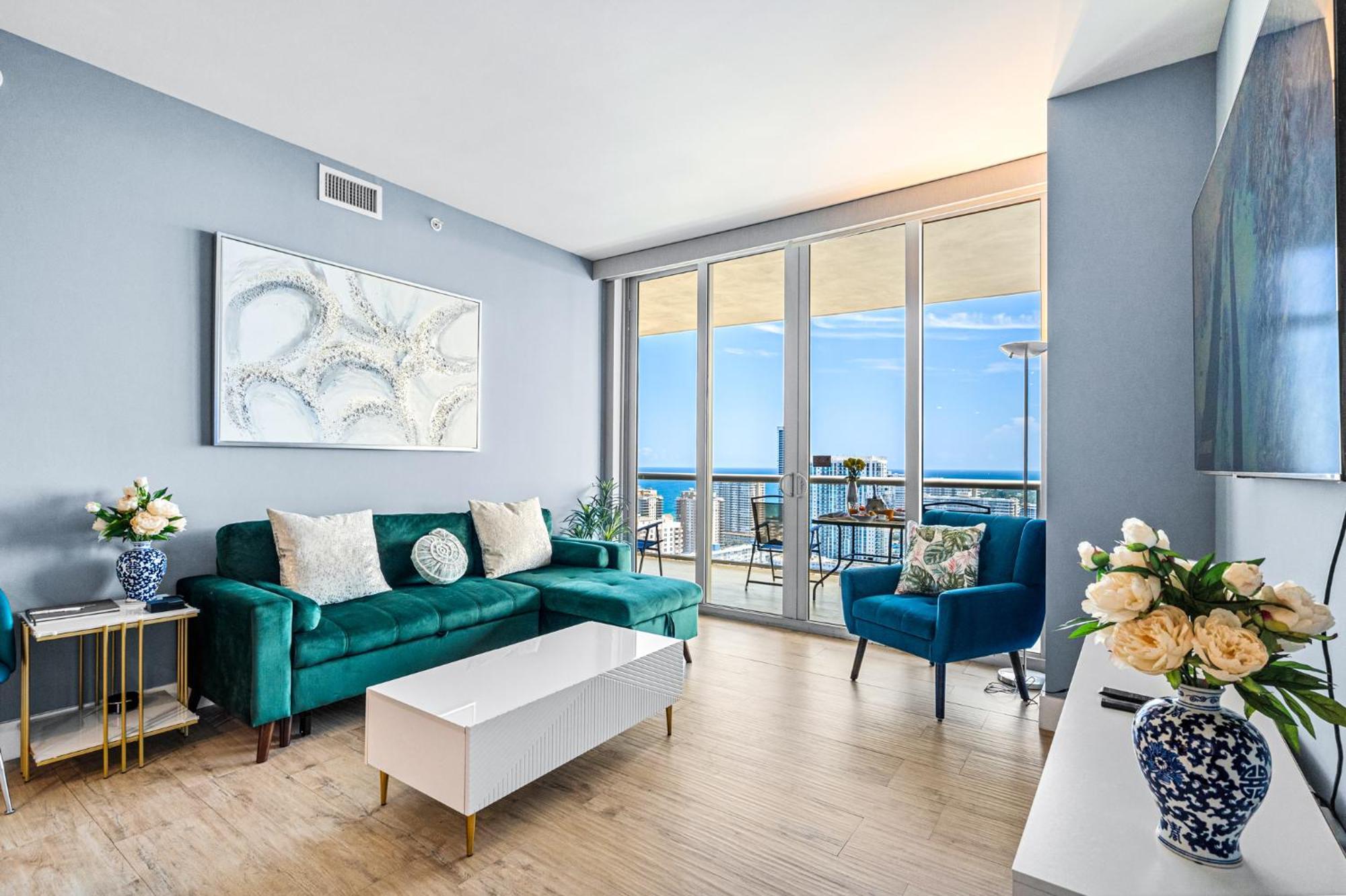 Ocean Views - Pool & Gym - Pet Friendly - Close To Beach Hallandale Beach Exteriér fotografie