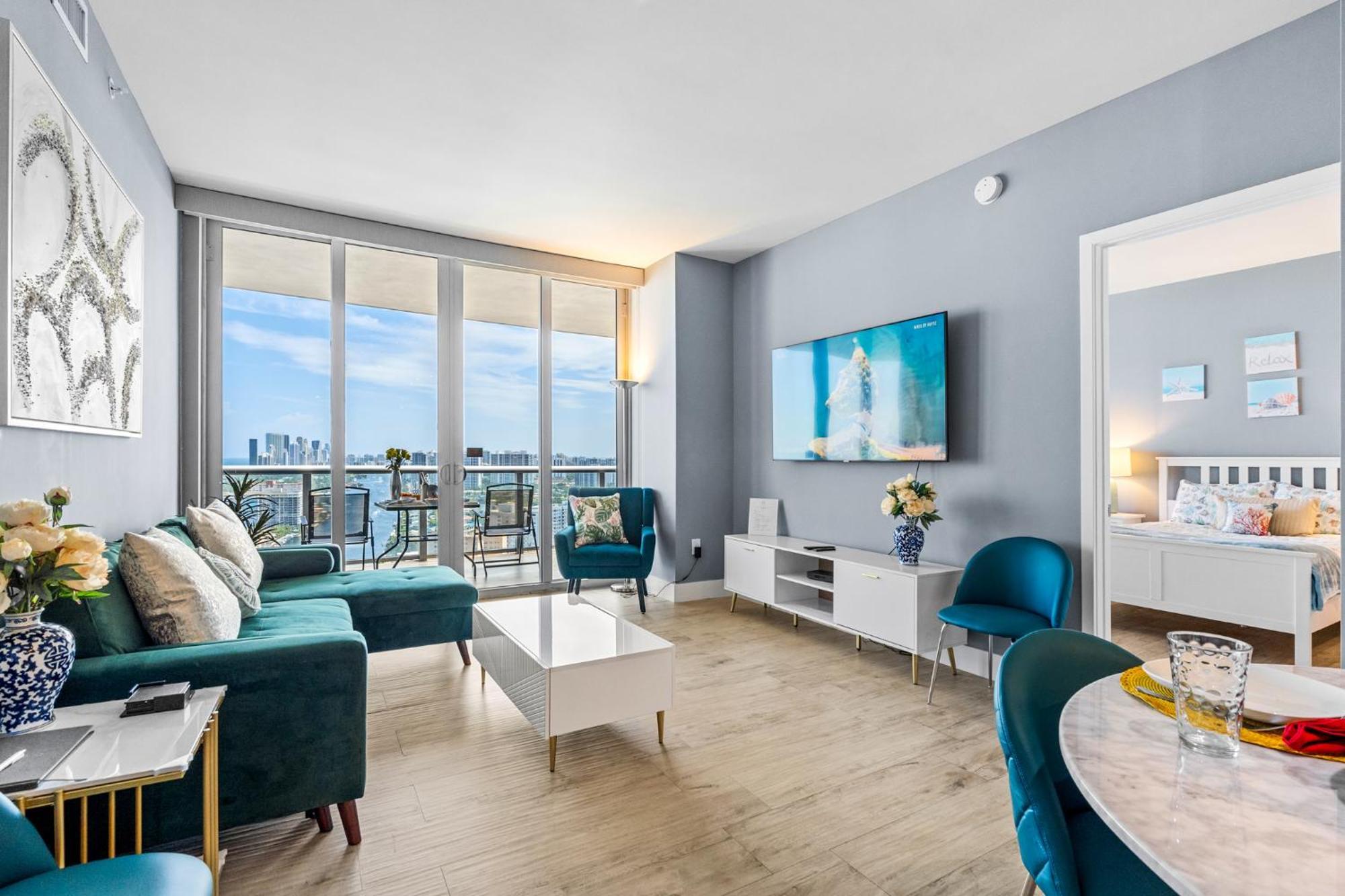 Ocean Views - Pool & Gym - Pet Friendly - Close To Beach Hallandale Beach Exteriér fotografie